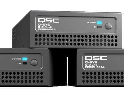 QSC QIO-L4o 數(shù)字音頻處理器會議處理器