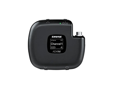 Shure 舒爾|ADX1M-Axient Digital 微型腰包式發(fā)射機