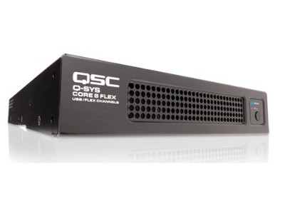 QSC Q-SYS CORE8 Flex一體式音頻處理器雙千兆以太網(wǎng)接口-北京力創(chuàng)瑞和