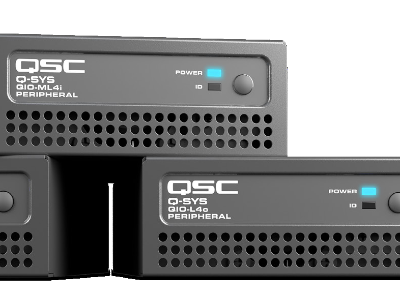 QSC QIO-ML4i 數(shù)字音頻處理器專業(yè)舞臺燈具音響設(shè)備