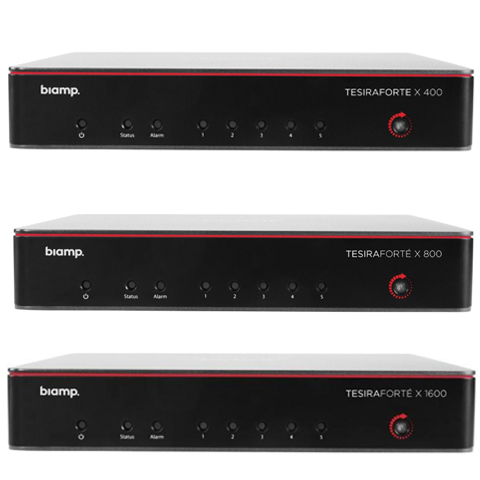 BIAMP TESIRAFORTE X 1600 高效DSP數(shù)字音頻處理器