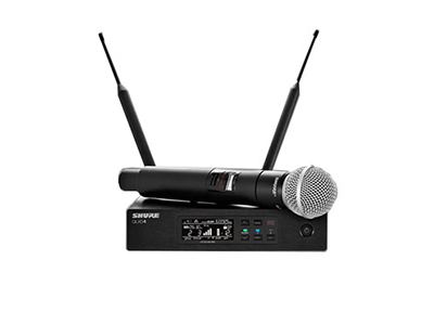 舒爾 QLXD2/SM58 數(shù)字無線系統(tǒng)之手持式無線發(fā)射機